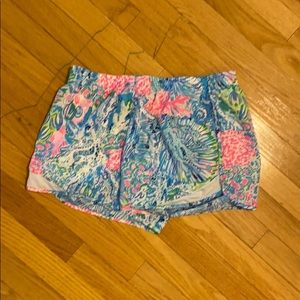 Lilly Pulitzer workout shorts